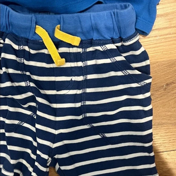 Frugi Blue and Orange Octopus Toddler Set - 12-18 months - Picture 5 of 7